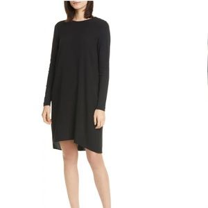 Eileen Fisher - Black Silk Dress - NWOT - Large